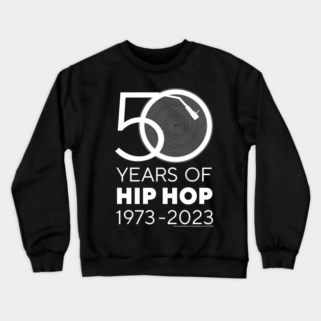 Celebrating 50 Years of Hip Hop Crewneck Sweatshirt by Epps Art